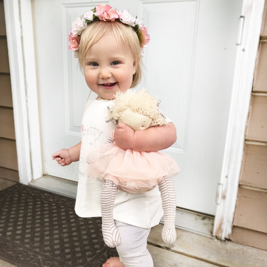 Baby and kids Pink Elsie Girl Plush Doll - Bunnies by the Bay