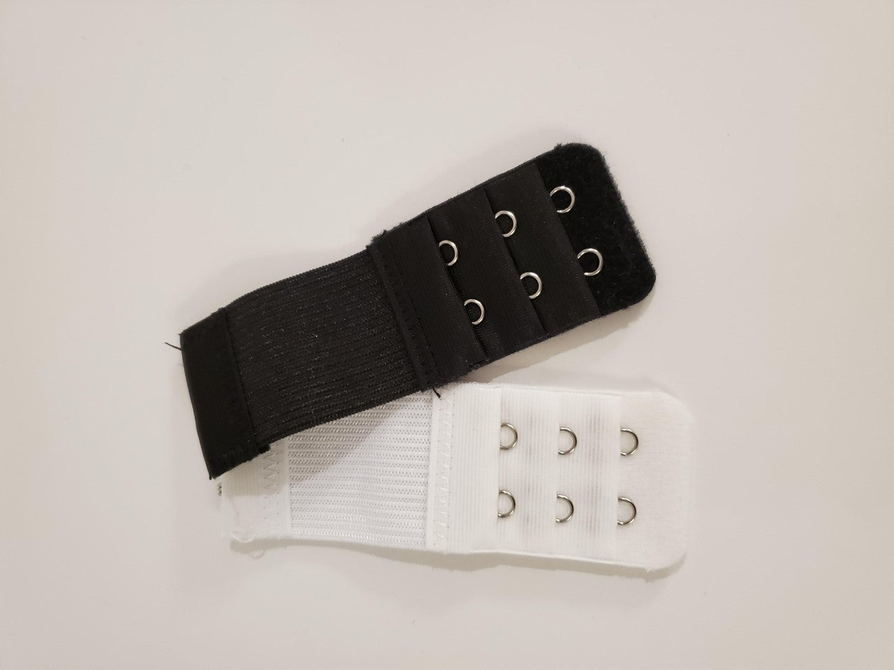 Women's White OR Black 2 Hook bra extender