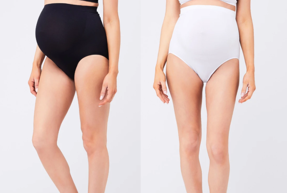 Women's Ripe maternity Over-the-bump seamless Maternity briefs - in Black OR White