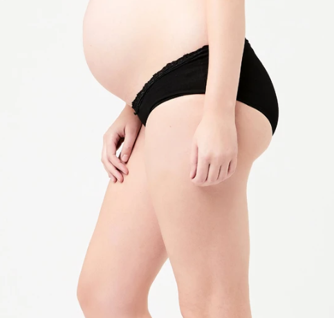 Women's Ripe maternity maternity & post natal Lacey Brief undies in black, light grey or light pink