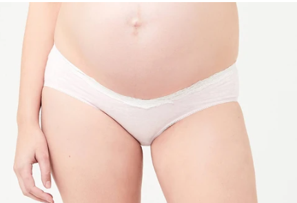 Women's Ripe maternity maternity & post natal Lacey Brief undies in black, light grey or light pink
