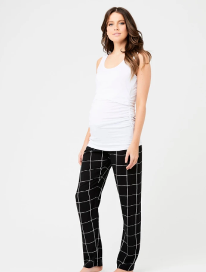 Women's Ripe maternity organic maternity & nursing tank top - in Black or White