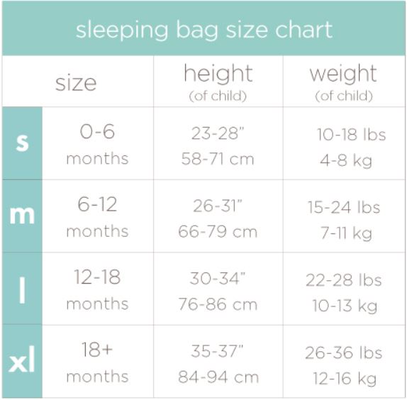 Aden and Anais "Rising Star" 100% cotton classic baby sleeping bag