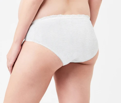 Women's Ripe maternity maternity & post natal Lacey Brief undies in black, light grey or light pink