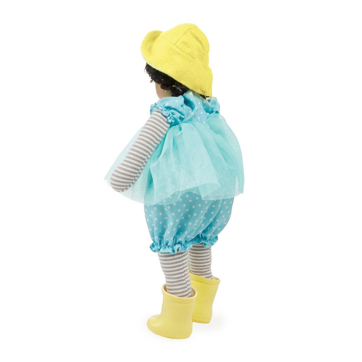 Baby and kids "Phoebe" Girl Friend plush Doll with doll hat and doll boots - Bunnies by the Bay