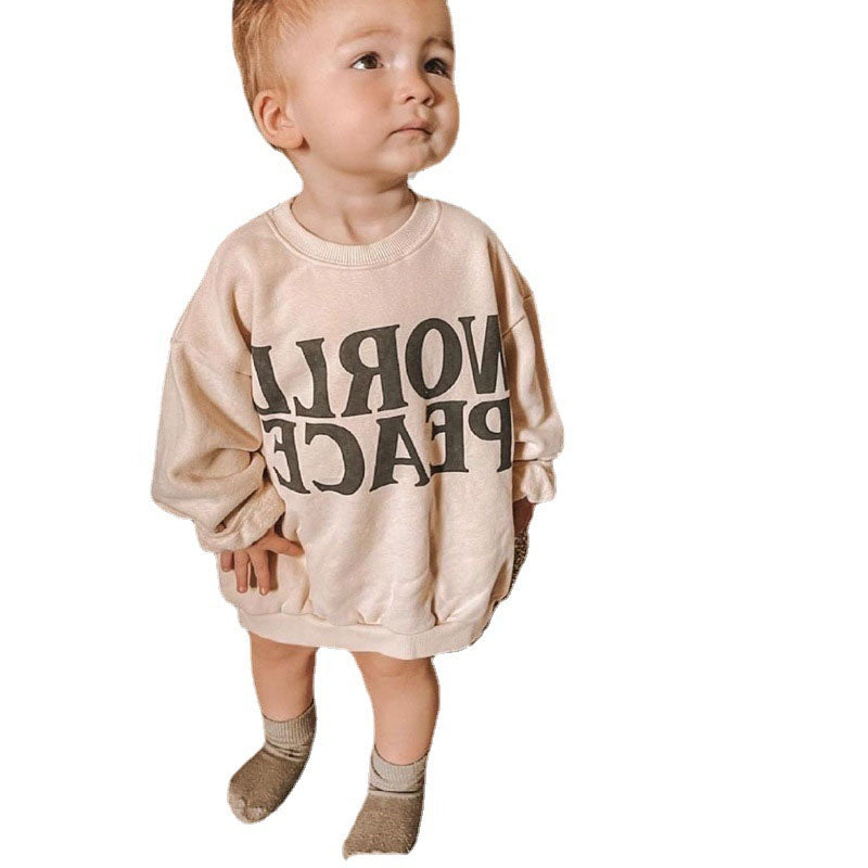 Kids Unisex Pullover Casual Sweater