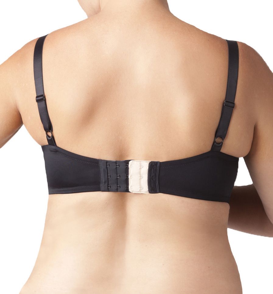 Women's Black OR Nude 3 Hook bra extender