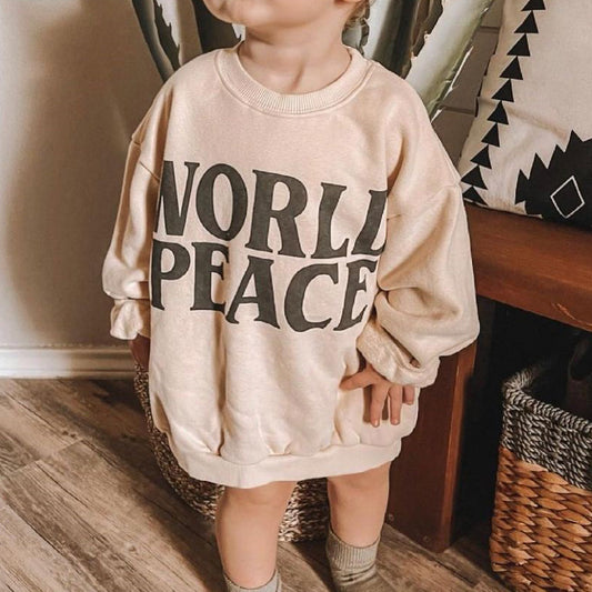 Kids Unisex Pullover Casual Sweater
