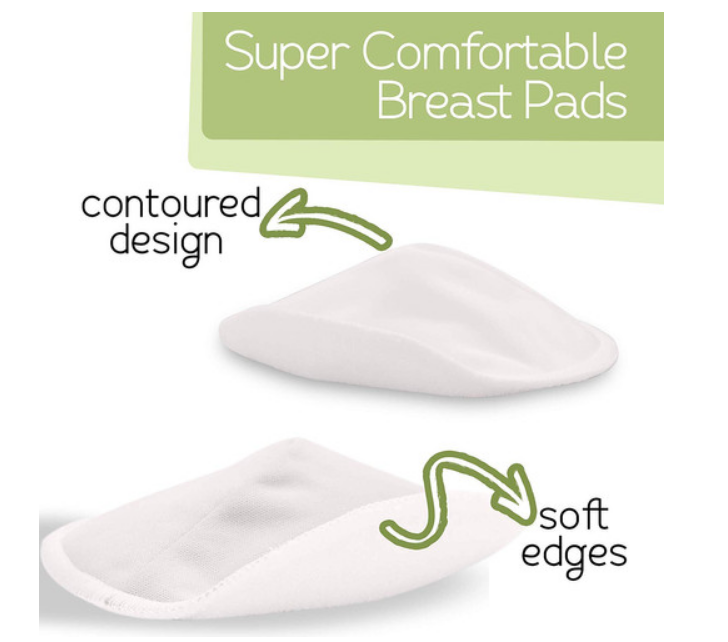  14-Pack Organic Nursing Pads - Washable Breast Pads For  Breastfeeding, Nursing Bra Nipple Pads For Breastfeeding, Pumping Bra  Reusable Breast Pads, Maternity Breastfeeding Bra Pads